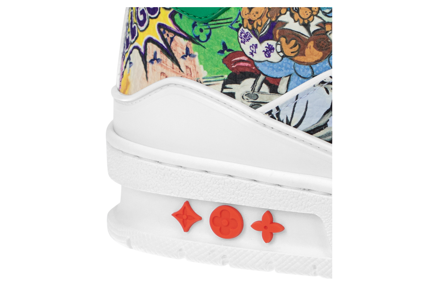 Louis Vuitton LV Trainer Multi Color Graffiti / White