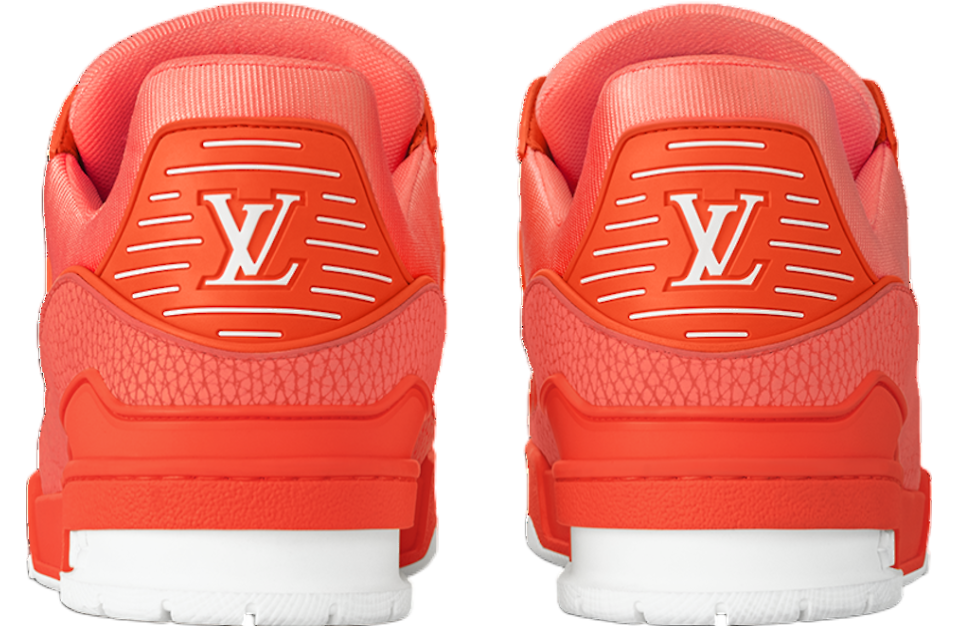 Louis Vuitton LV Trainer Orange / White