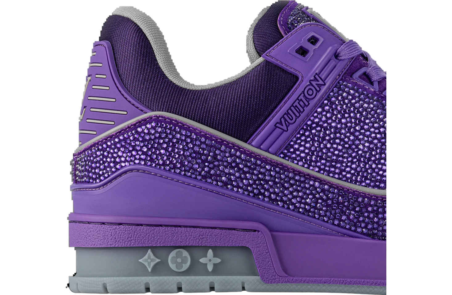 Louis Vuitton LV Trainer Swarovksi Violet