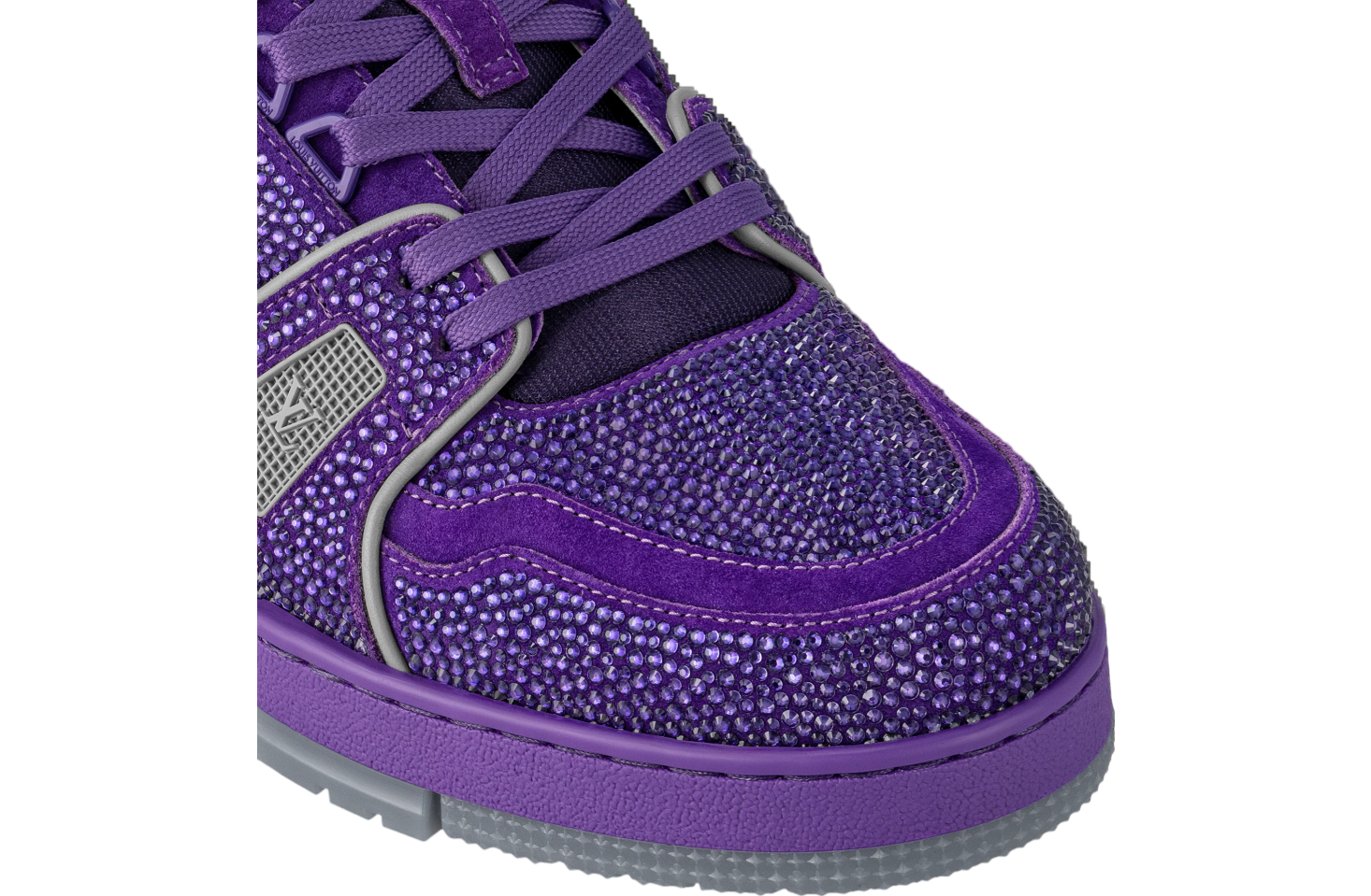 Louis Vuitton LV Trainer Swarovksi Violet