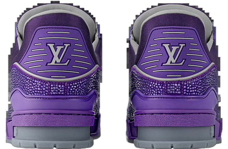 Louis Vuitton LV Trainer Swarovksi Violet