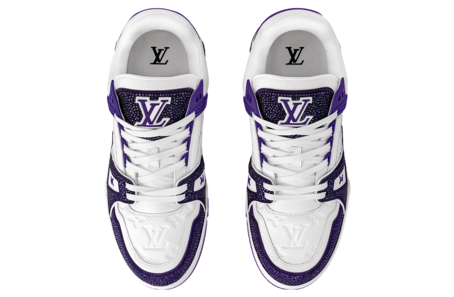 Louis Vuitton LV Trainer Violet