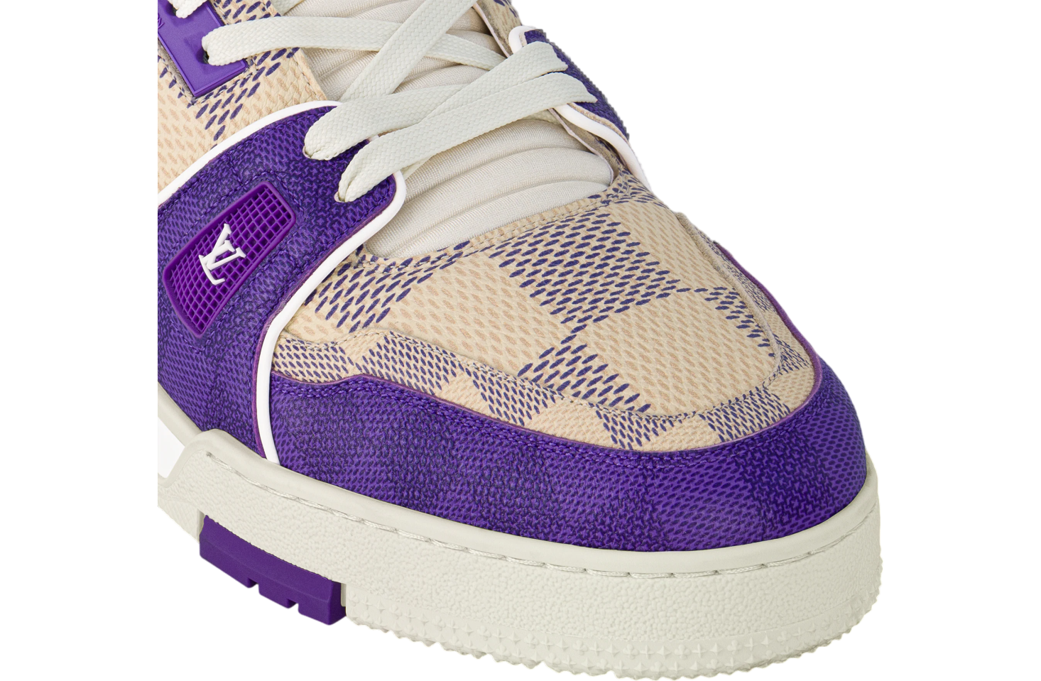 Louis Vuitton LV Trainer Violet Damier