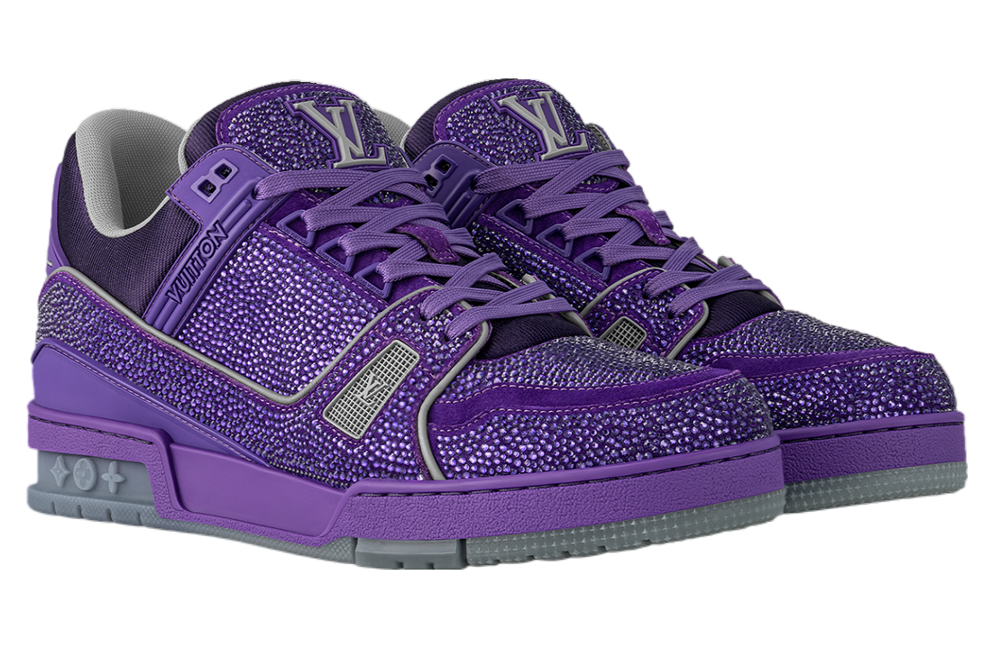 Louis Vuitton LV Trainer Violet / Swarovksi™ Crystals