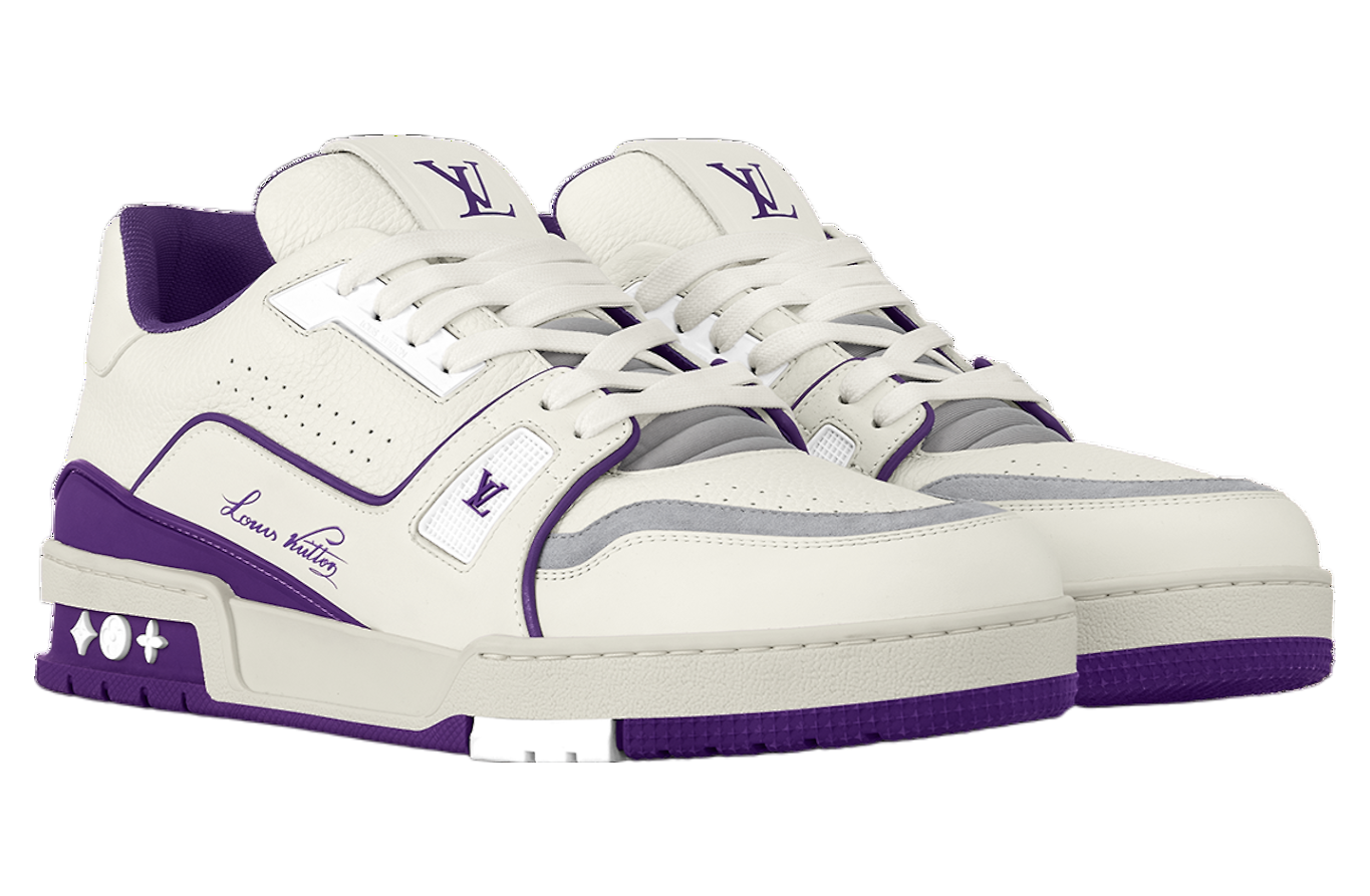 Louis Vuitton LV Trainer Violet / White