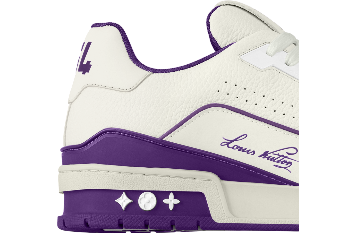 Louis Vuitton LV Trainer Violet / White