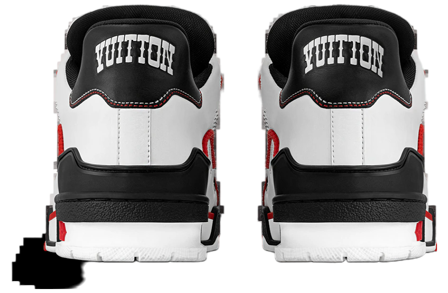 Louis Vuitton LV Trainer White / Black / Red