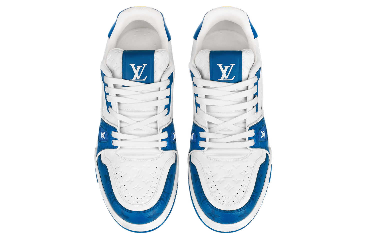 Louis Vuitton LV Trainer White / Blue #54