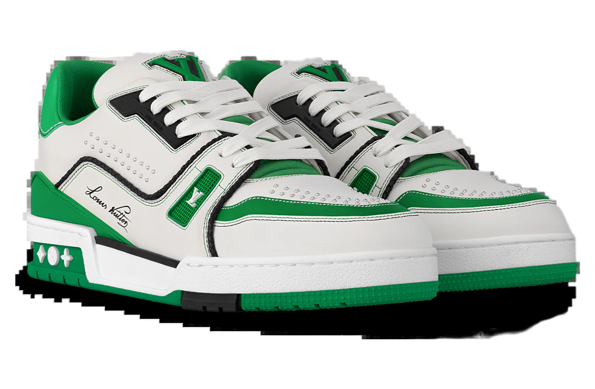 Louis Vuitton LV Trainer White / Green