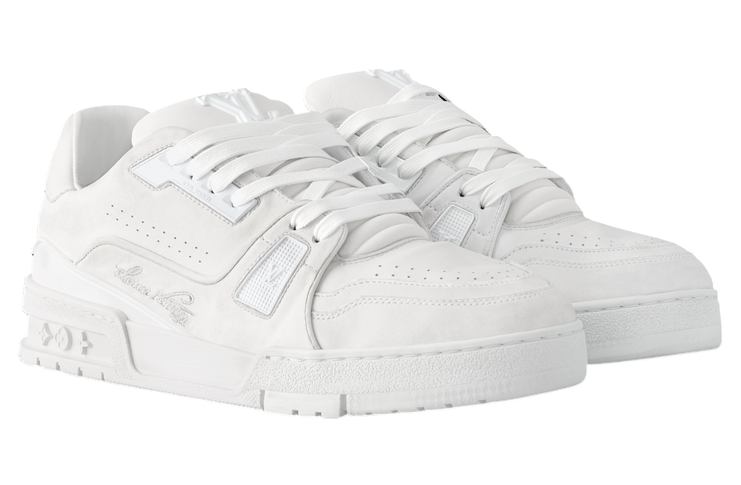 Louis Vuitton LV Trainer White / White #54