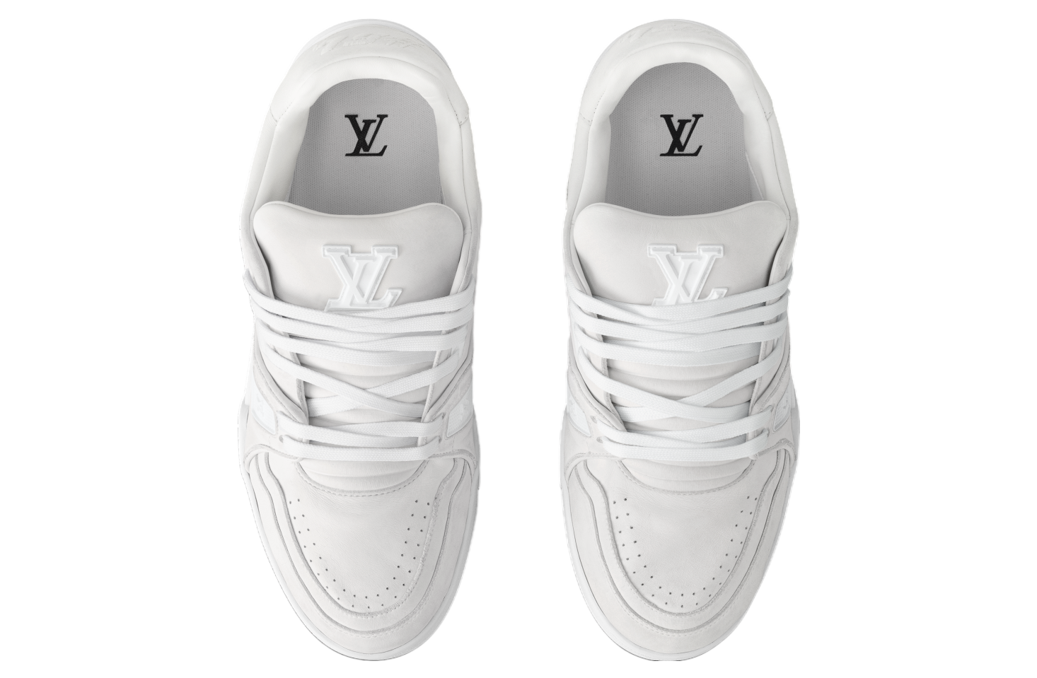 Louis Vuitton LV Trainer White / White #54