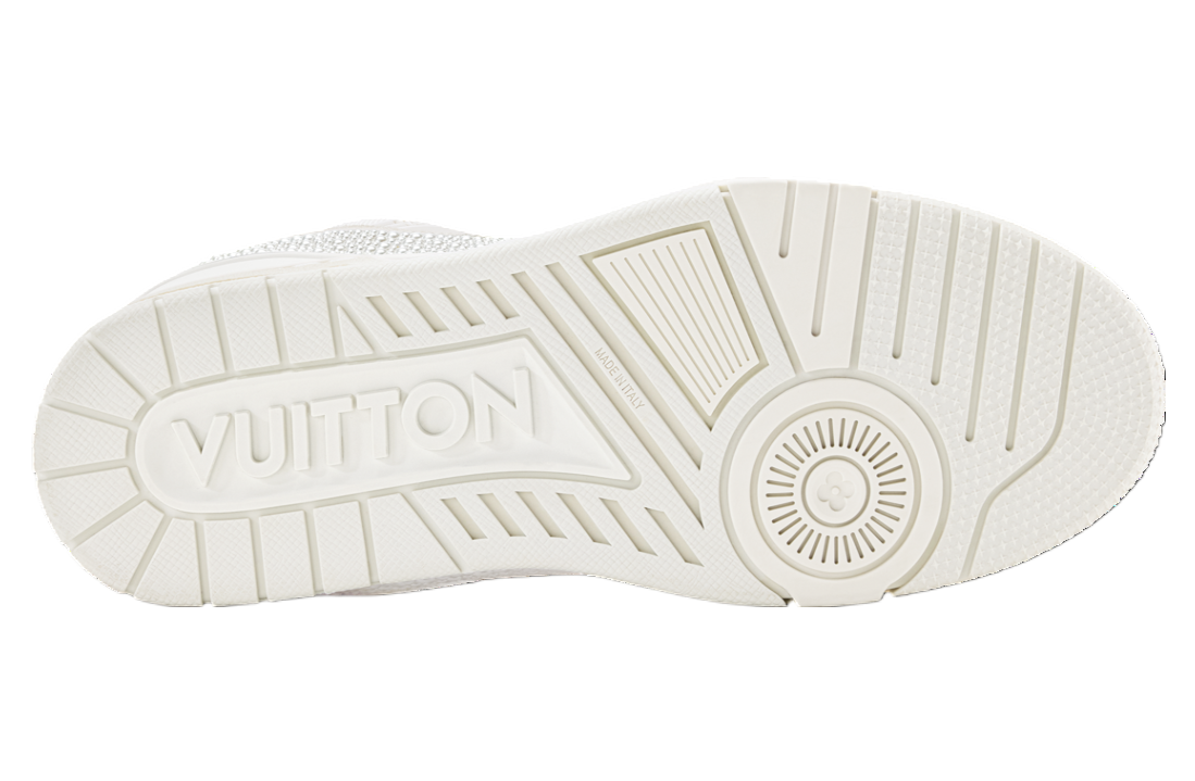 Louis Vuitton LV Trainer White / White / Swarovski™ Pearls