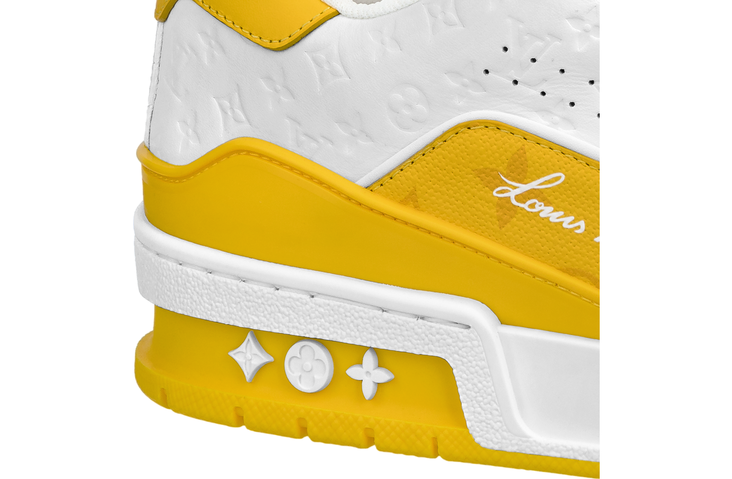 Louis Vuitton LV Trainer White / Yellow #54