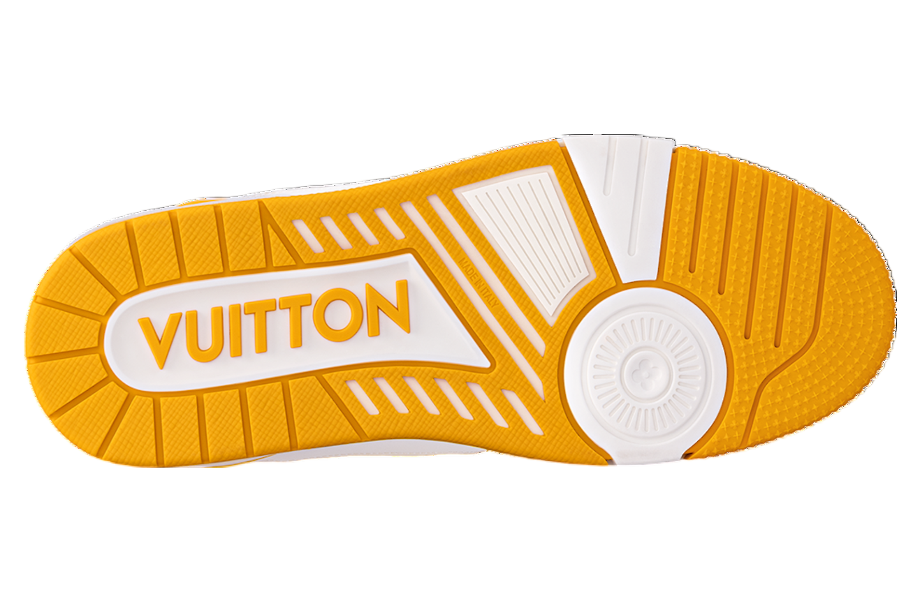 Louis Vuitton LV Trainer White / Yellow / Grey