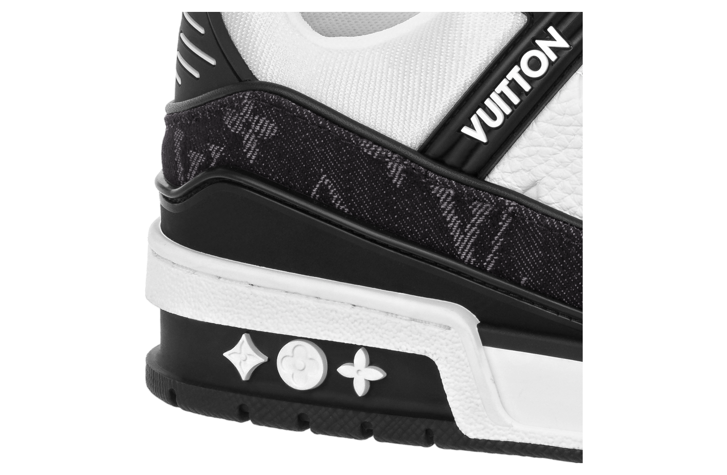 Louis Vuitton LV Trainer WMNS White / Black Denim