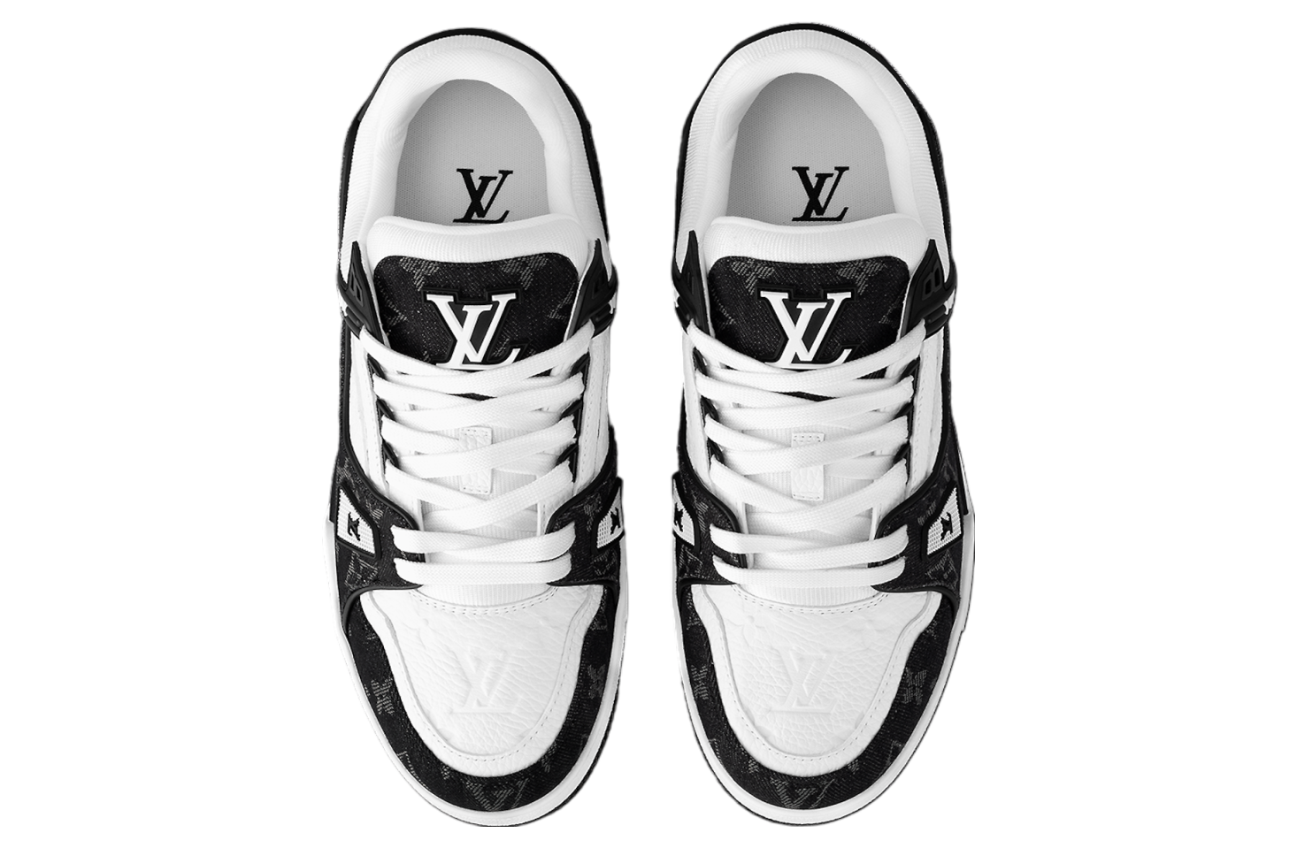 Louis Vuitton LV Trainer WMNS White / Black Denim