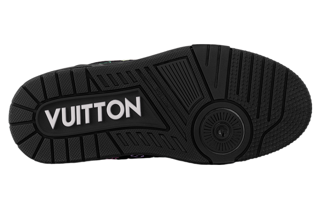 限定・コラボ♪【LOUIS VUITTON × 村上隆】LV トレーナー BLACK Louis Vuitton LV x TM LV Trainer Black / Murakami Collection