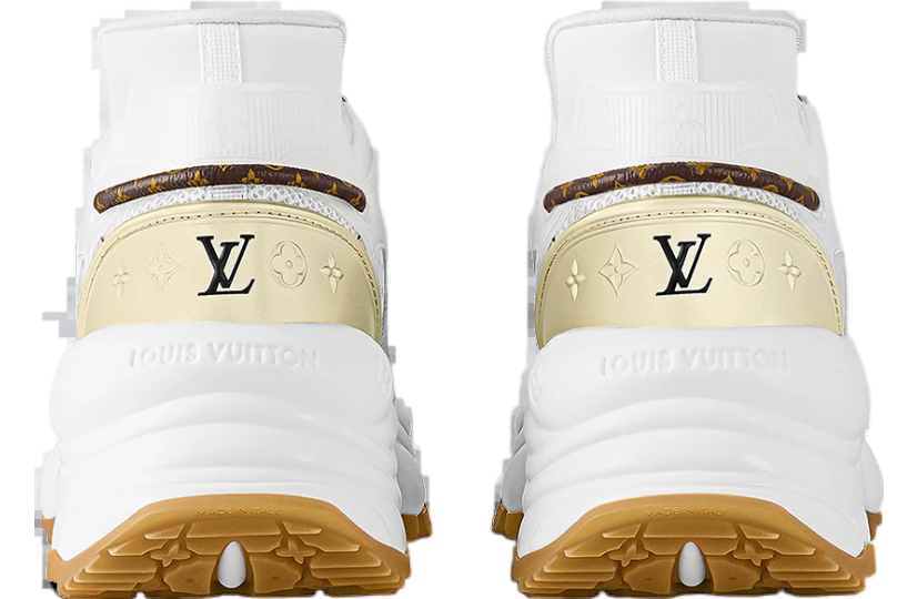 Louis Vuitton Run 55 WMNS White / Gold / Gum