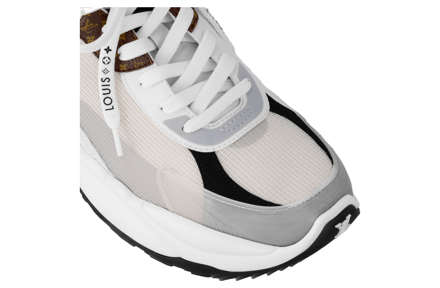 Louis Vuitton Run 55 WMNS White / Grey / Monogram