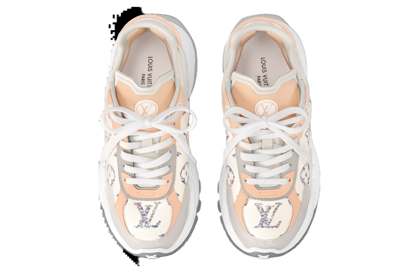 Louis Vuitton Run 55 WMNS White / Tweed