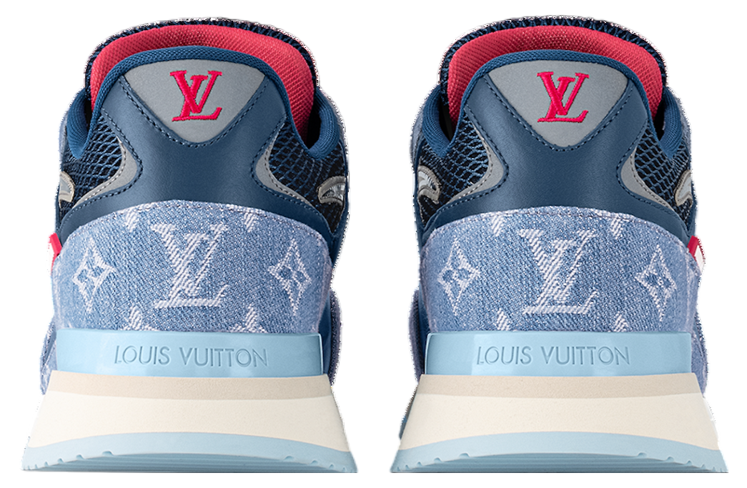 Louis Vuitton Run Away Blue Denim / Light Blue / Pink