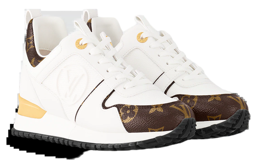 Louis Vuitton Run Away WMNS White / Monogram / Gold