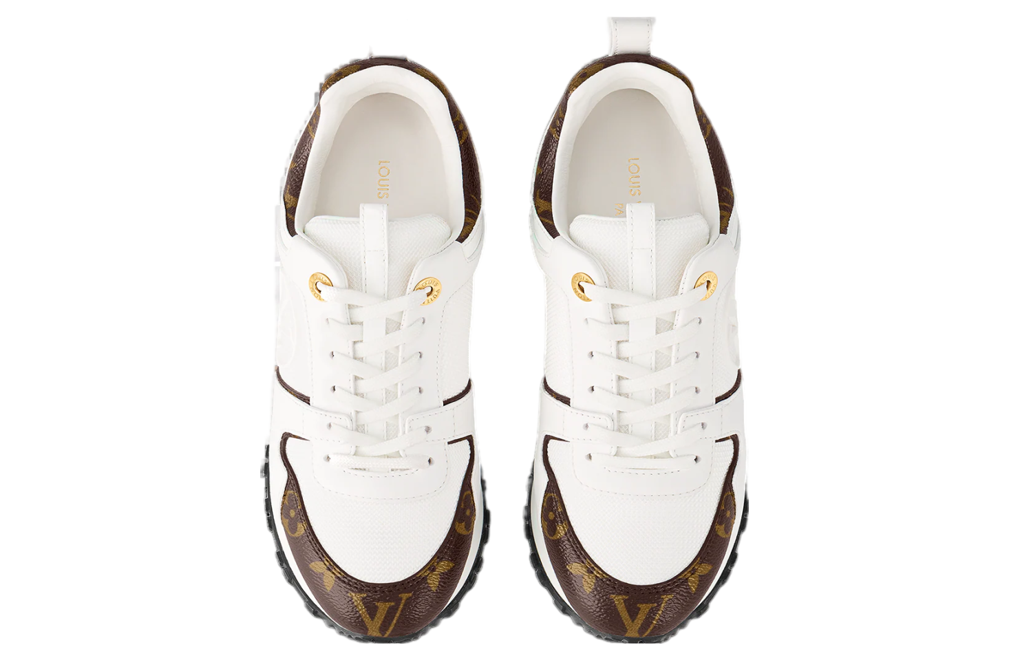 Louis Vuitton Run Away WMNS White / Monogram / Gold