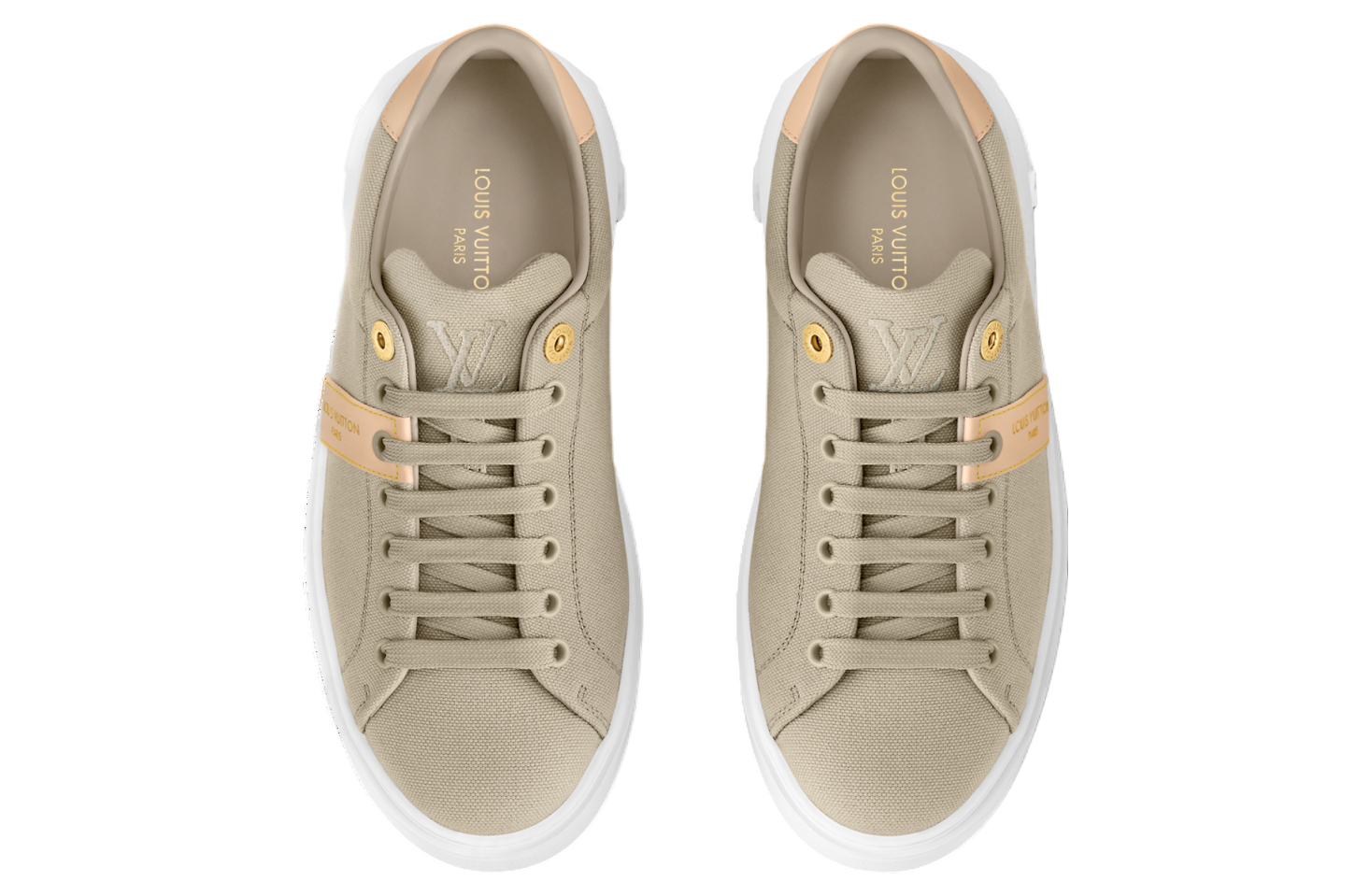 Louis Vuitton Time Out WMNS Beige / White