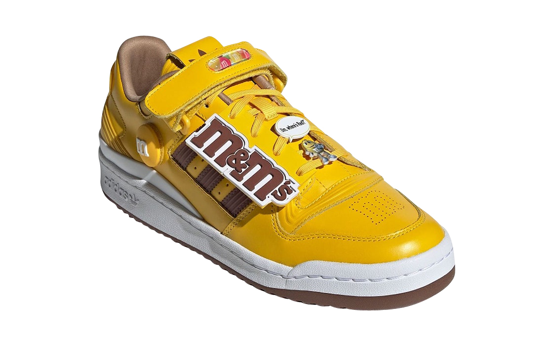 M&M’s x adidas Forum 84 Low Yellow Brown GY1179