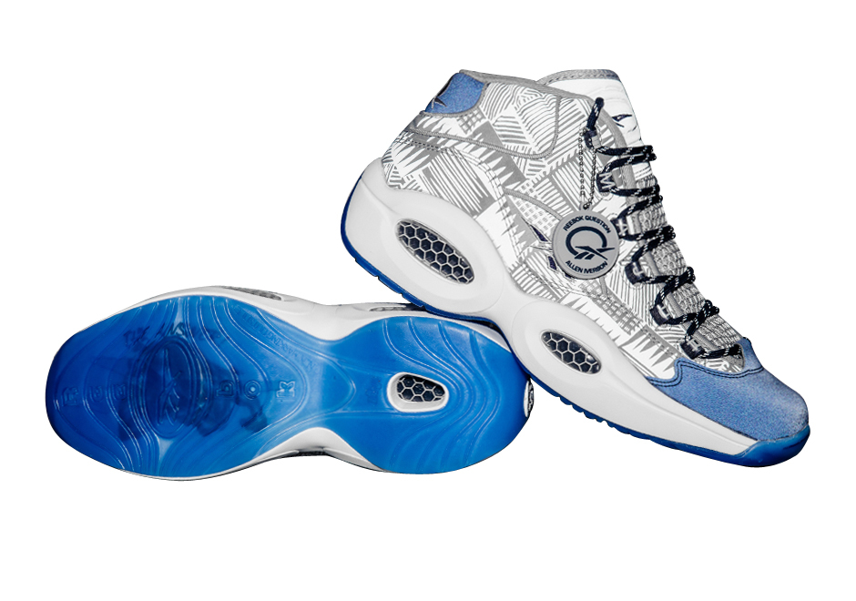 Reebok Question Mid Iverson x Harden Crossed Up Step Back - Kicksonfire