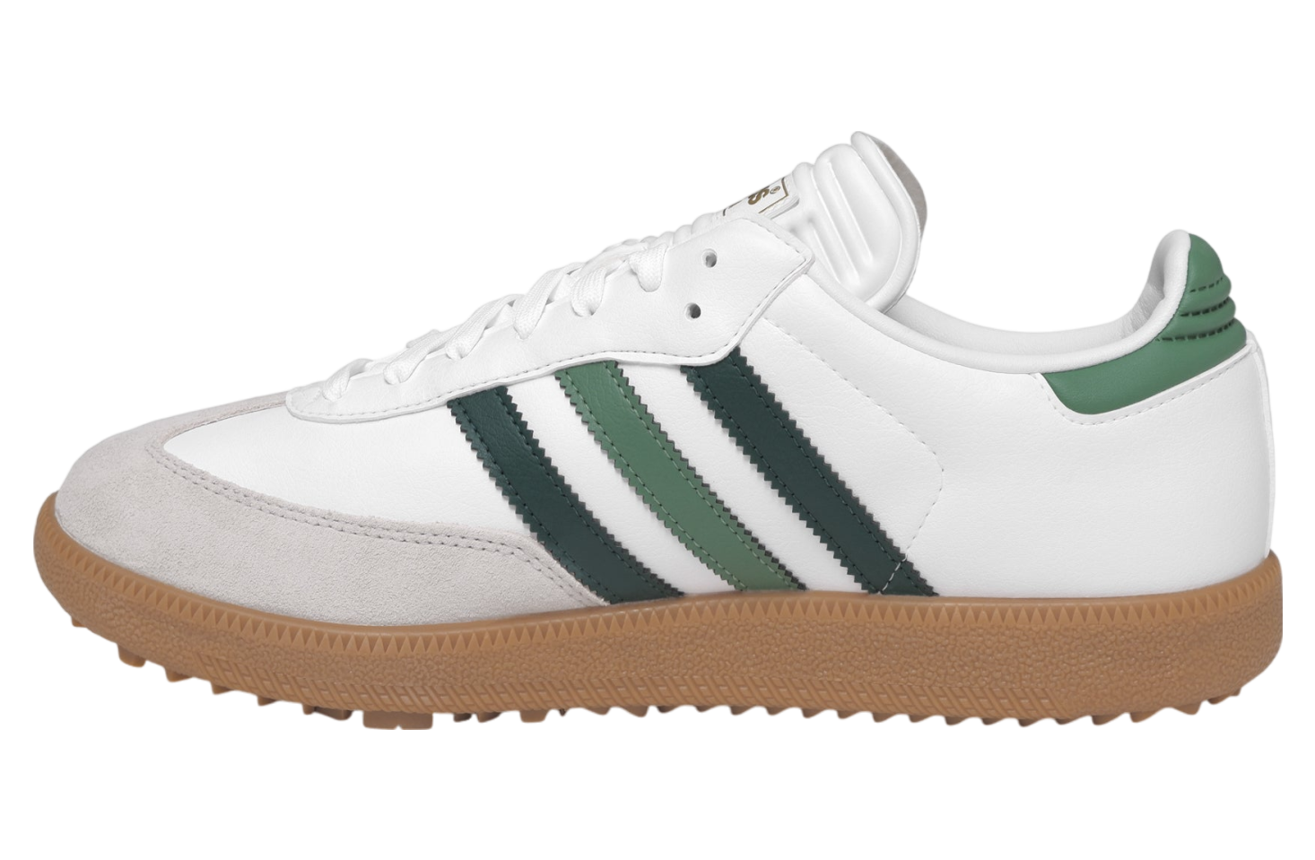 Malbon x Adidas Samba Golf White / Core Green