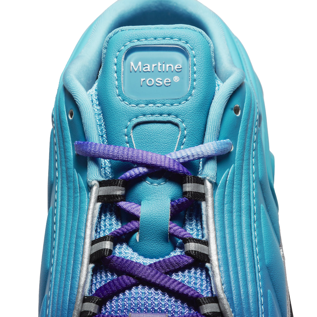 Martine Rose x Nike WMNS Shox MR 4 Scuba Blue DQ2401-400 - KicksOnFire.com