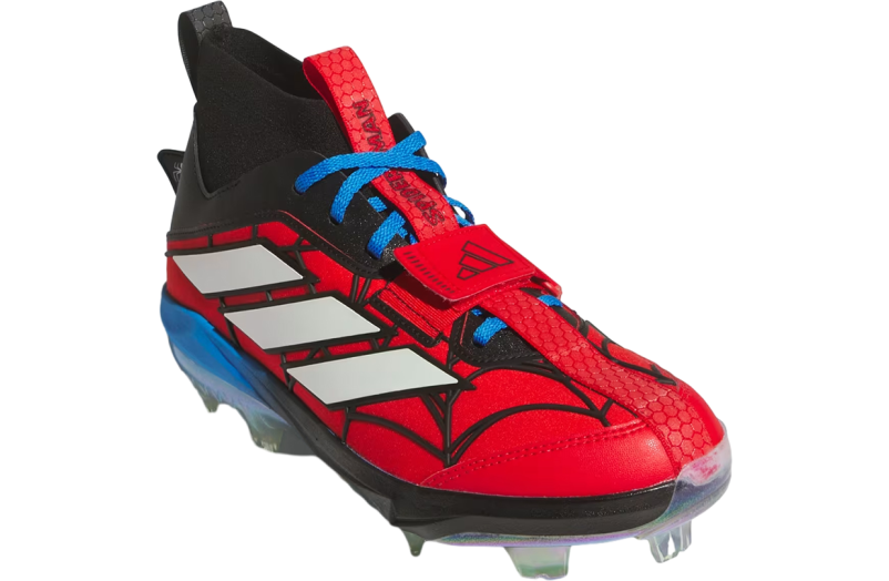 Marvel x Spider-Man x Adidas Adizero Edge+ TPU Baseball Cleats