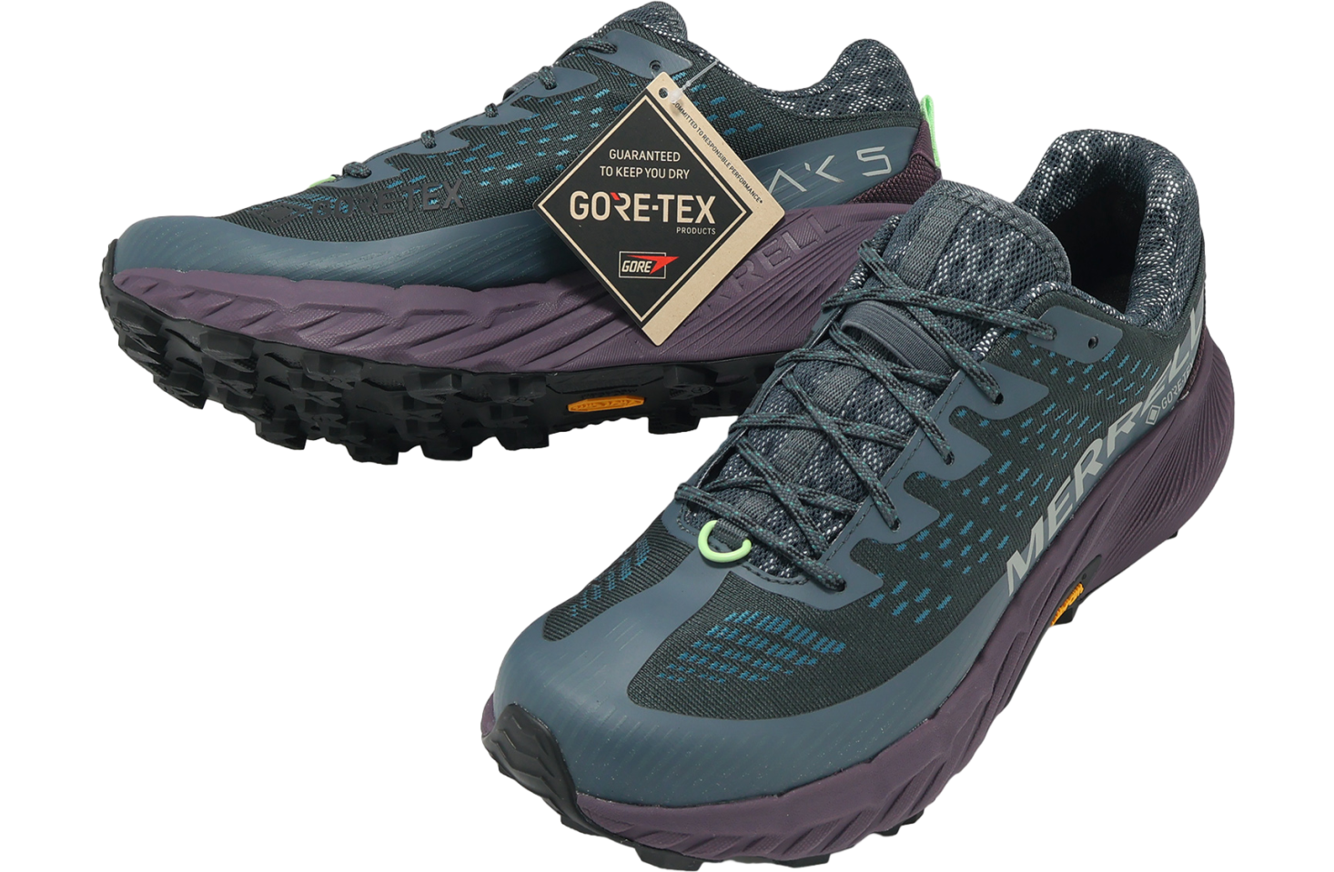 国内配送 MERRELL AGILITY PEAK 5 GORE-TEX SLATE Merrell Agility Peak 5 GTX Slate - Aug 2024 - ML068187