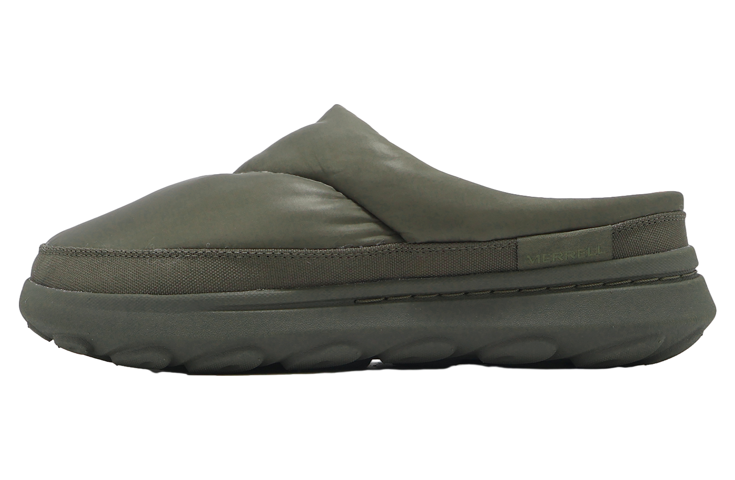 Merrell HUT Moc 2 Quilted Slide Olive