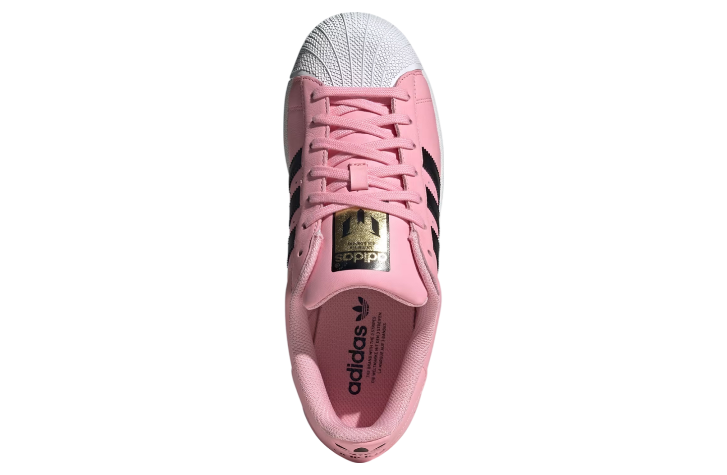Messi X Adidas Superstar Light Pink / Core Black