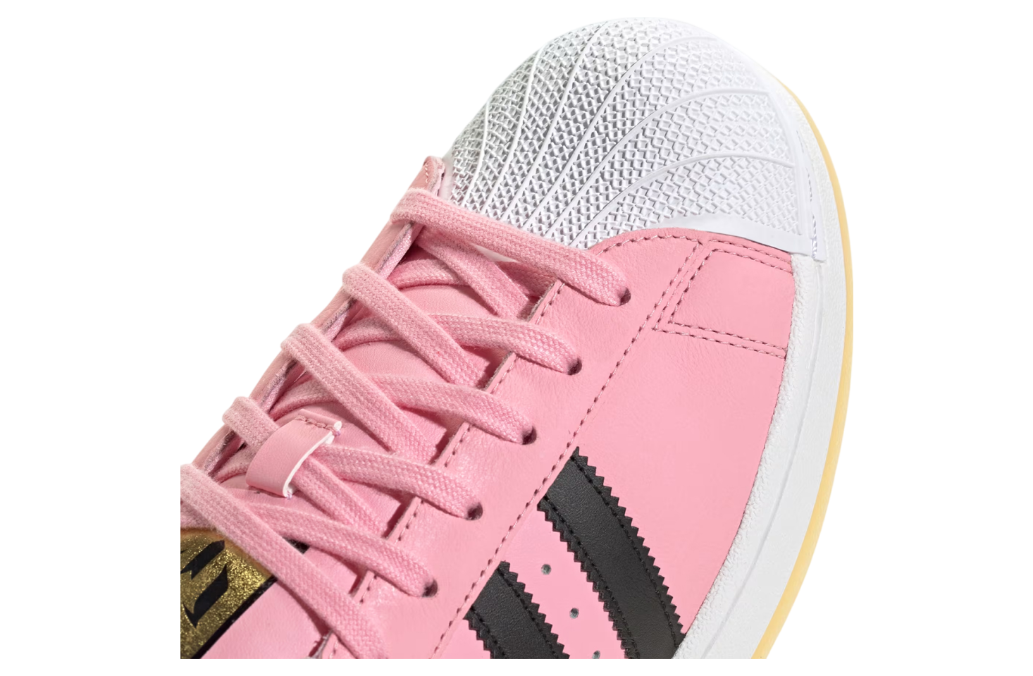 Messi X Adidas Superstar Light Pink / Core Black