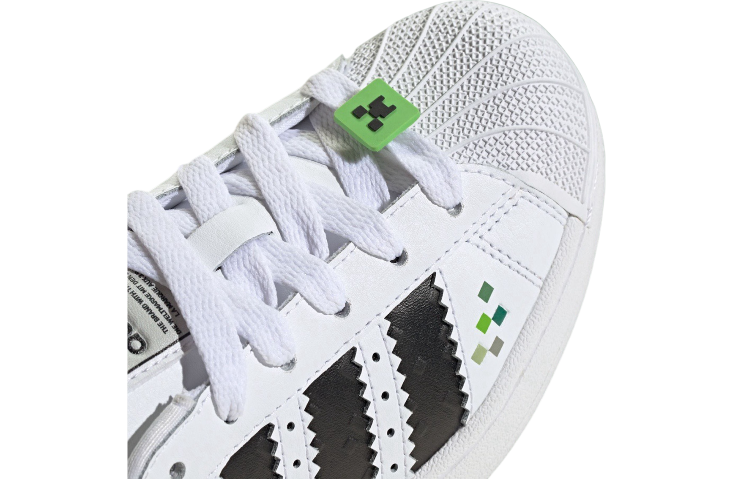 Minecraft X Adidas Superstar Gs Creeper