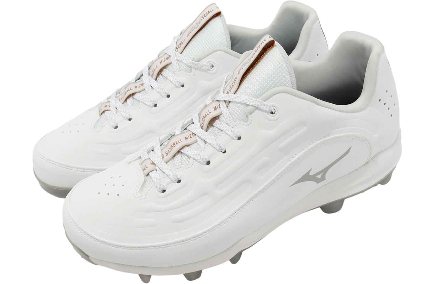 Mizuno Ambition Mizuno Baseball Cleats White White Mizuno Spike
