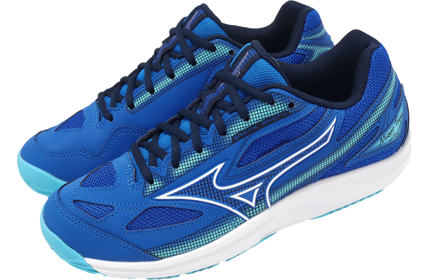 Mizuno Break Shot 4 AC Blue / White