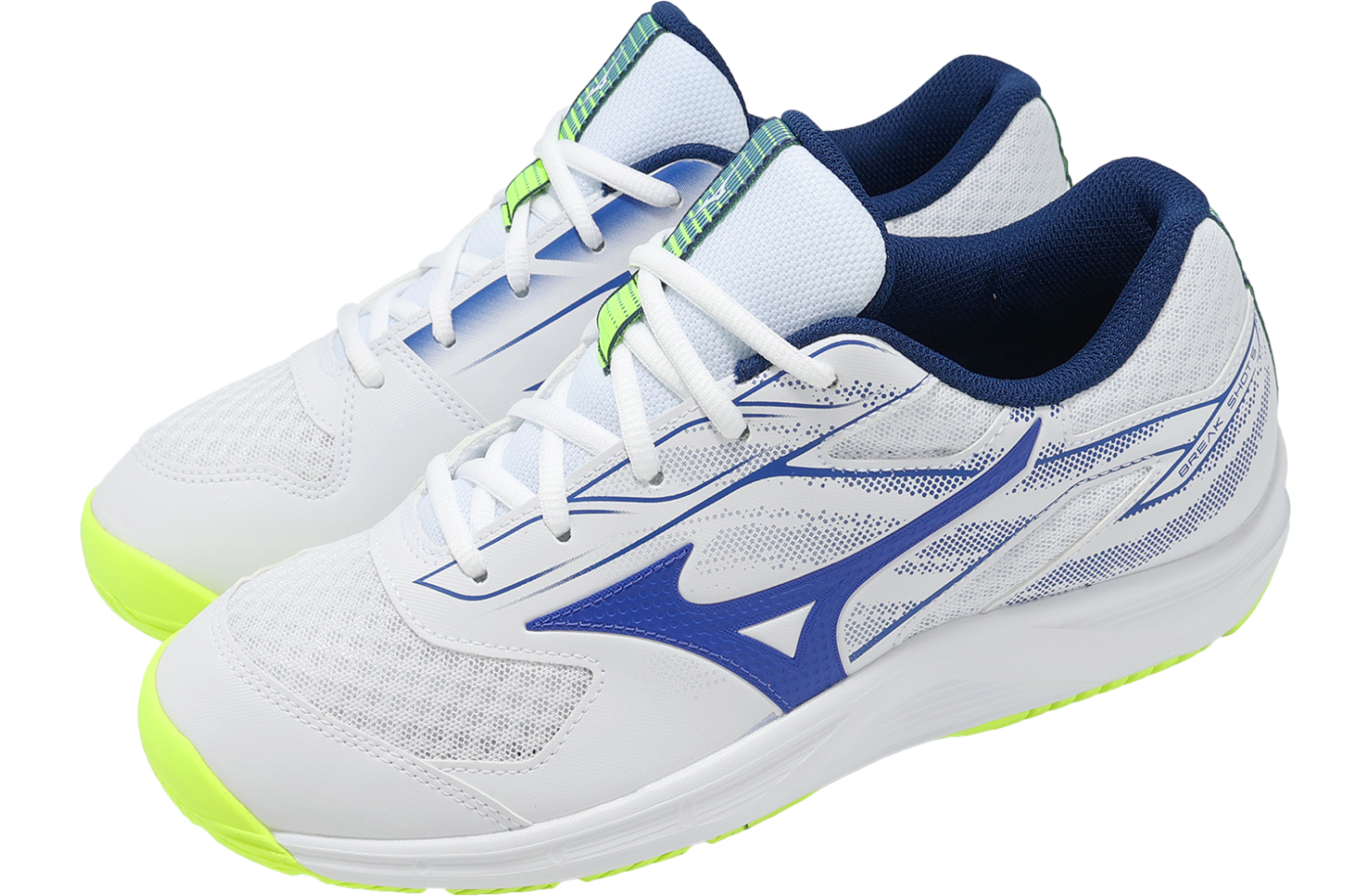 Mizuno Break Shot 5 AC White / Blue
