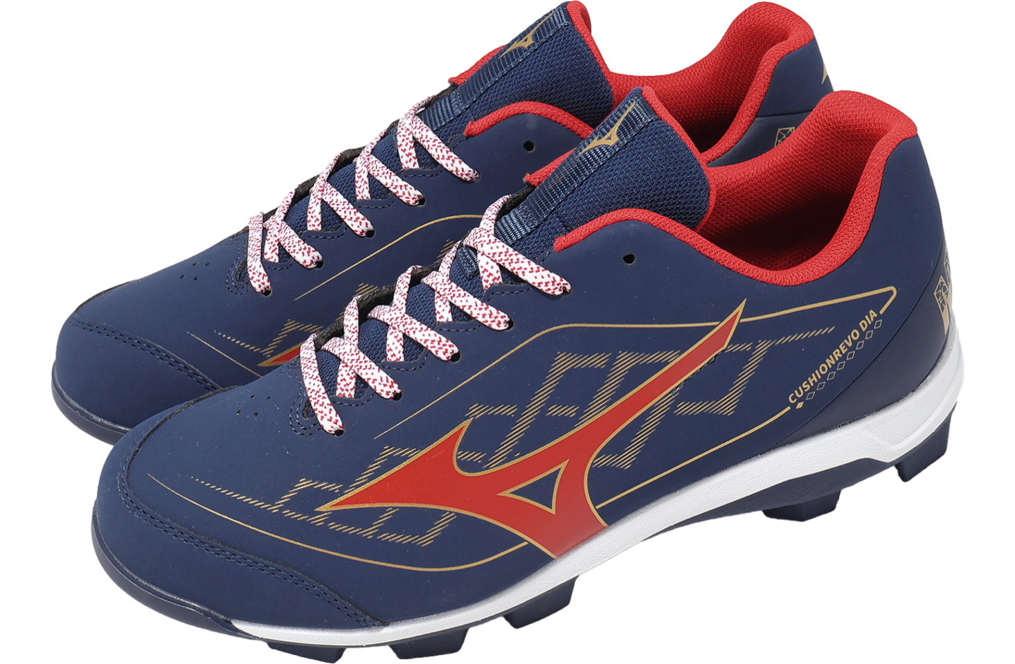 Mizuno Cushionrevo Dia Wide Navy / Red
