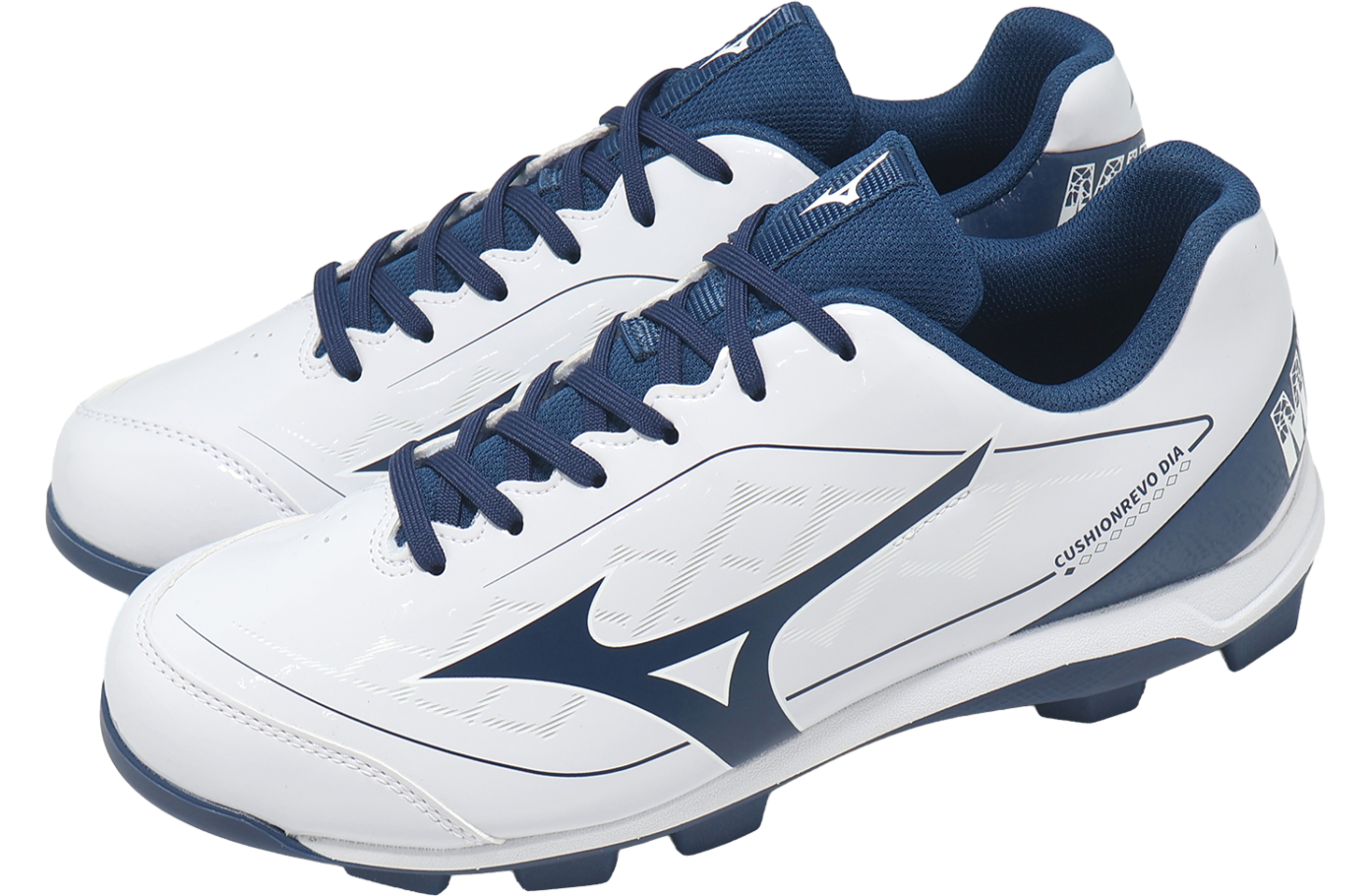 Mizuno Cushionrevo DIA Wide White / Navy / White