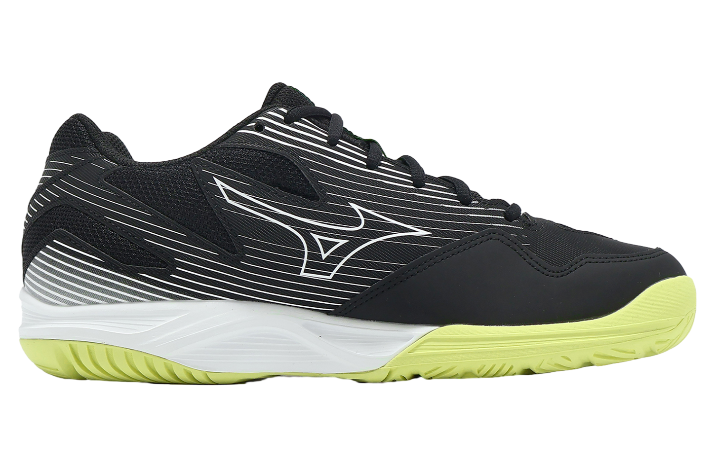 Mizuno Cyclone Speed 4 Black / White - Aug 2024 - V1GA238012