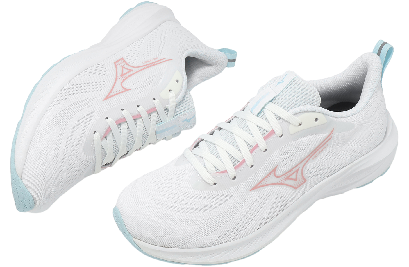 inamo Mizuno Enerzy RunnerZ 2 WMNS White / Pink - Jul 2025