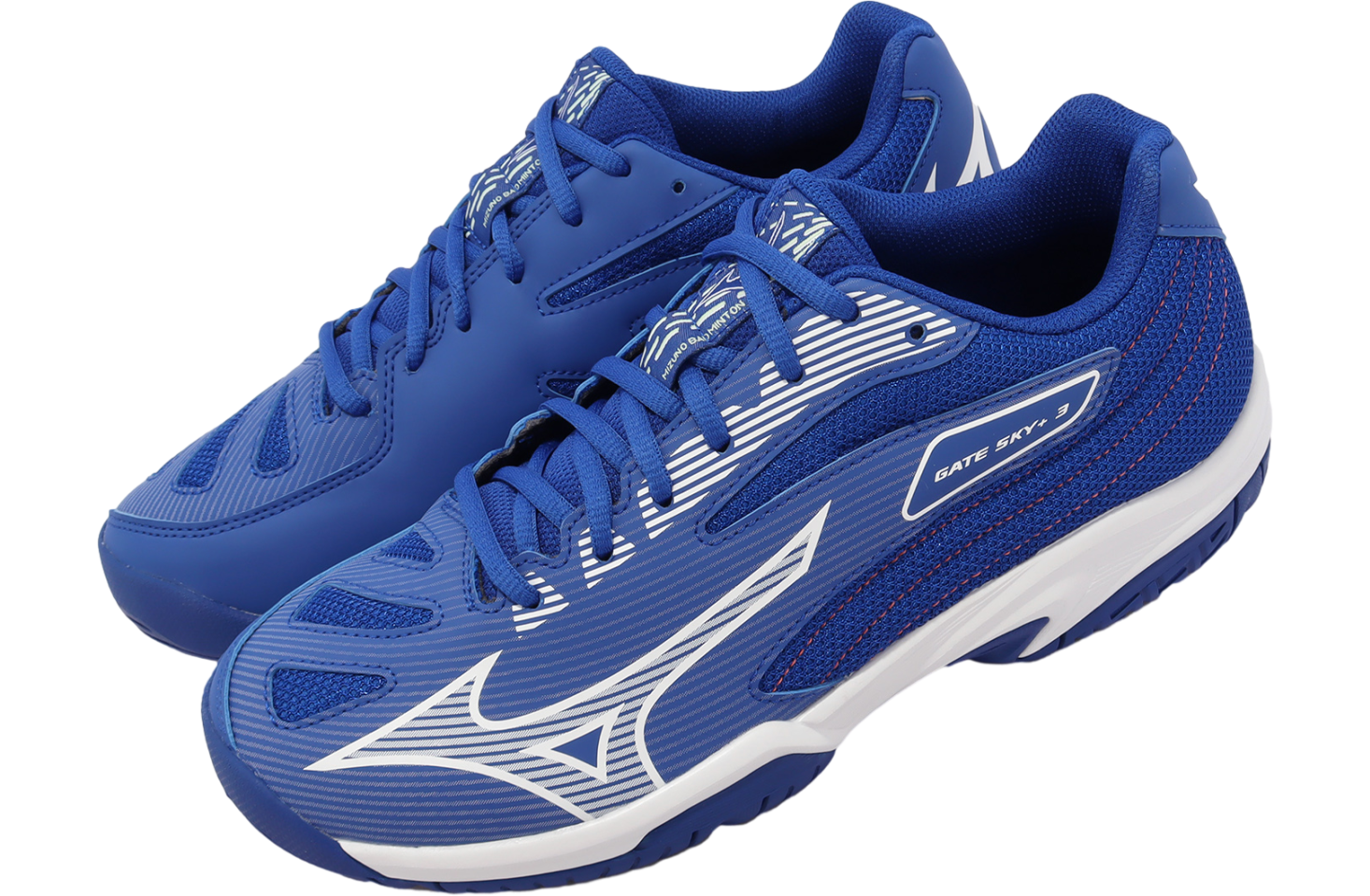Mizuno Gate Sky Plus 3 Wide Blue / White