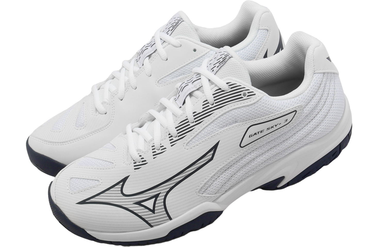 Mizuno Gate Sky Plus 3 Wide White / Grey