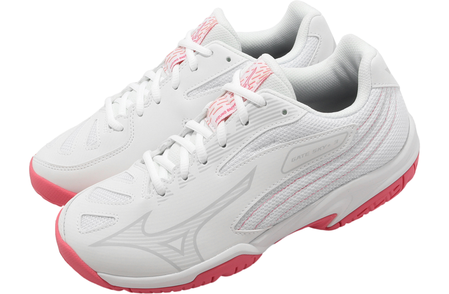 Mizuno GATE Sky Plus 3 Wide WMNS White / Pink - Jun 2023