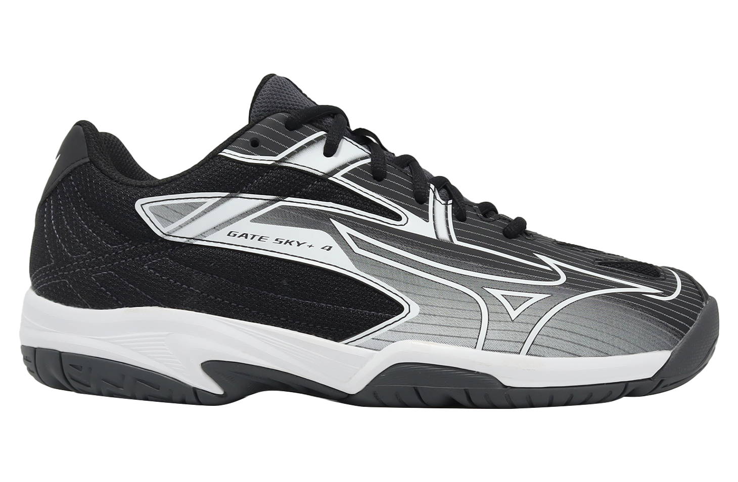 Mizuno Gate Sky Plus 4 Wide Black / White - Feb 2024