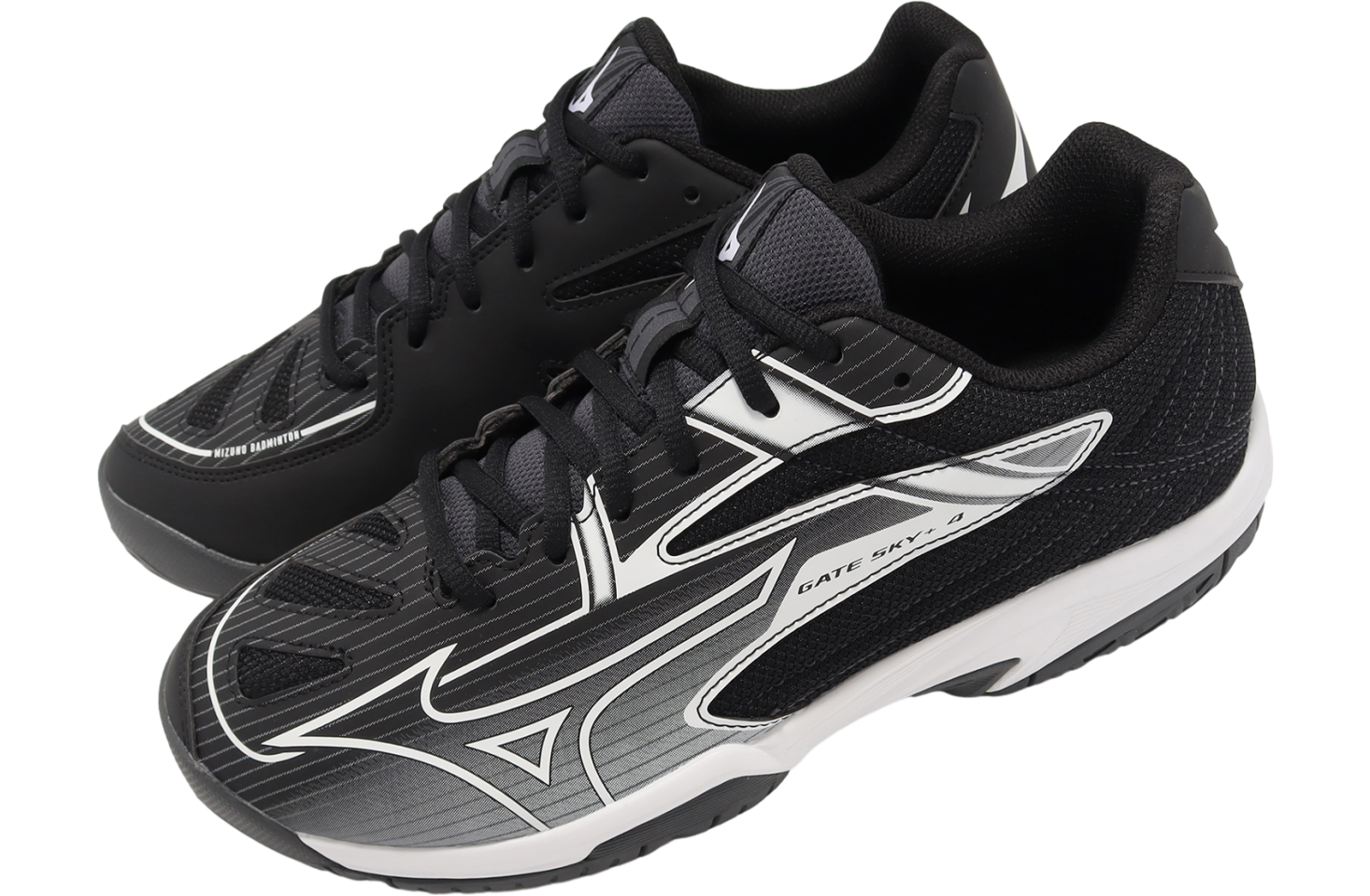Mizuno Gate Sky Plus 4 Wide Black / White
